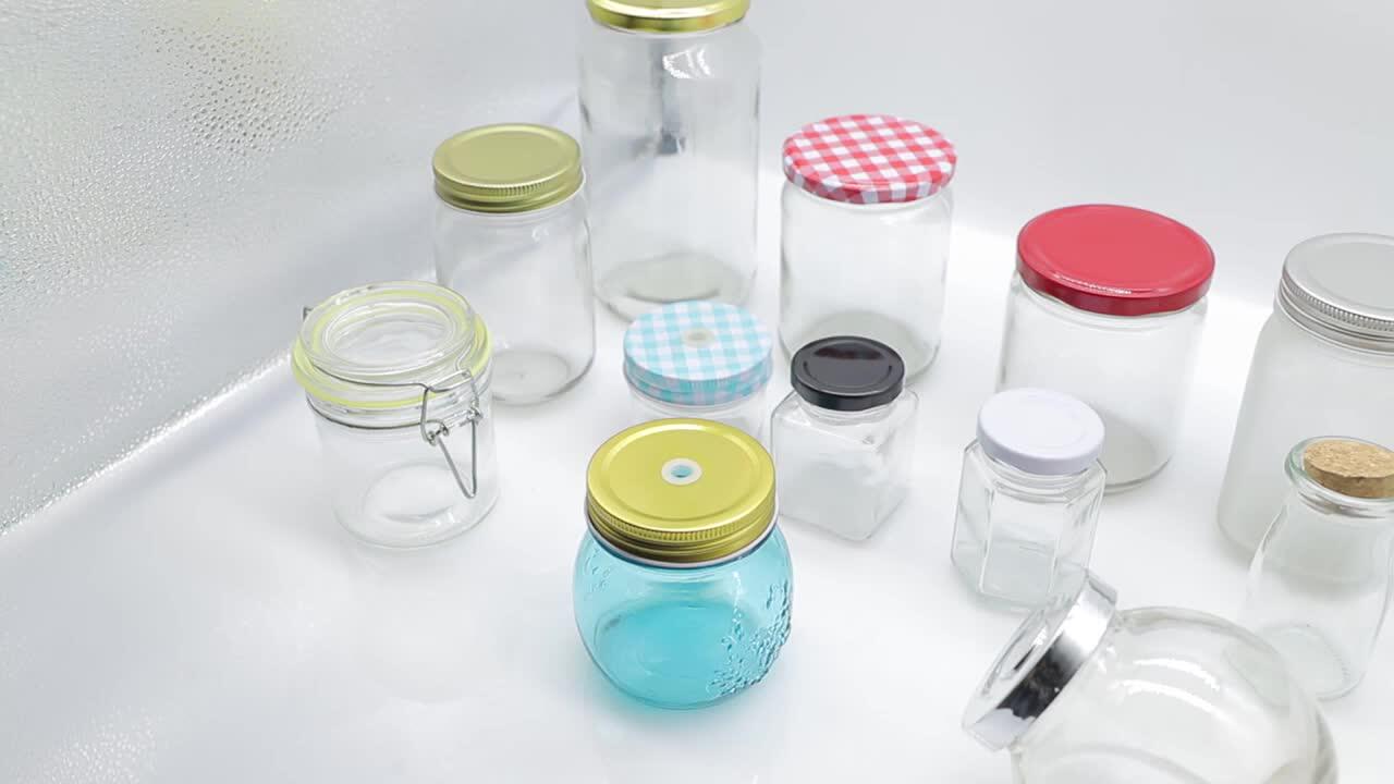 100ml 150ml 200ml Glass Pudding Jar With Cork Or Plastic Lid Buy