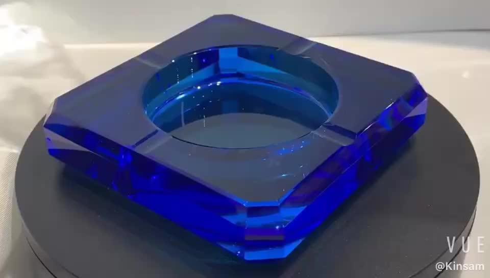 Wholesale Cheap 150mm Funny Custom Crystal Glass Ashtray Factory