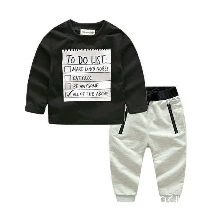 Boys Hoodies Sweat Suits Winter Kids Wear Fall For Children Clothes