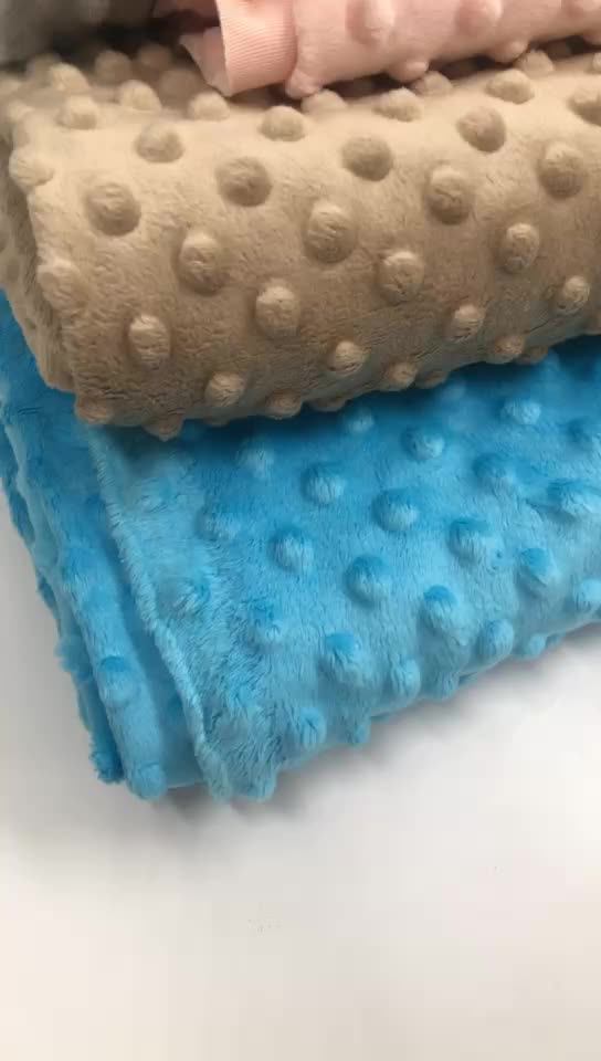 Poland Plush Minky Dot Toy Fabric Buy Minky Dot,Poland Fabric,Plush