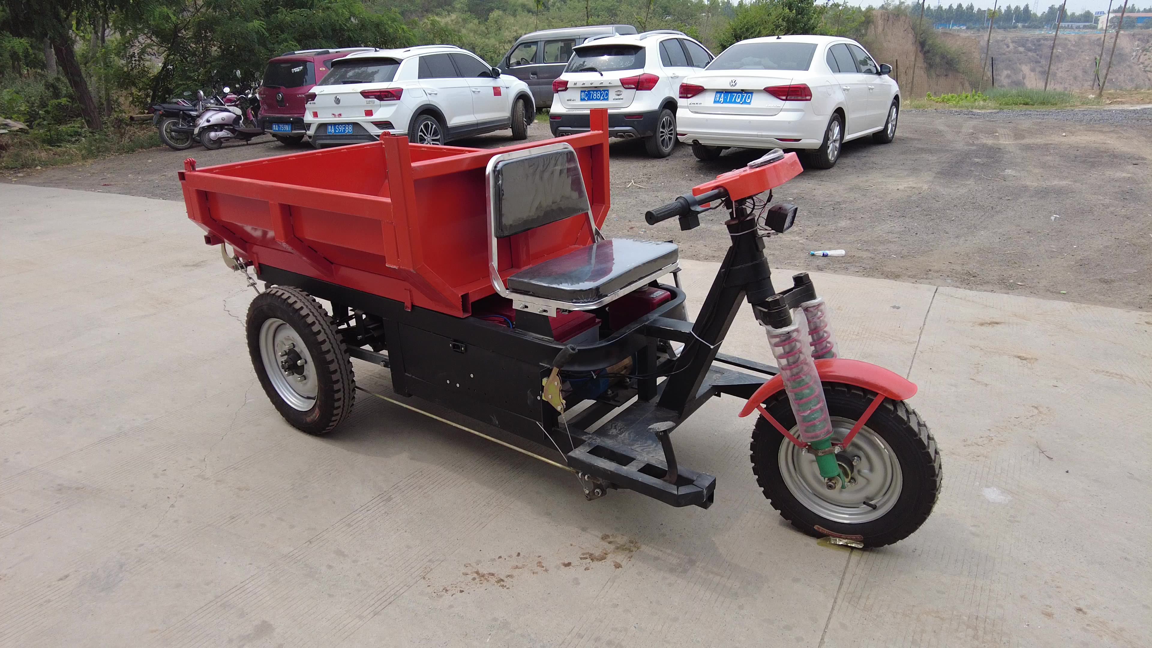 Tricycles 3 Wheel Electric Cargo Bike,Three Wheel Motorcycle,Tvs