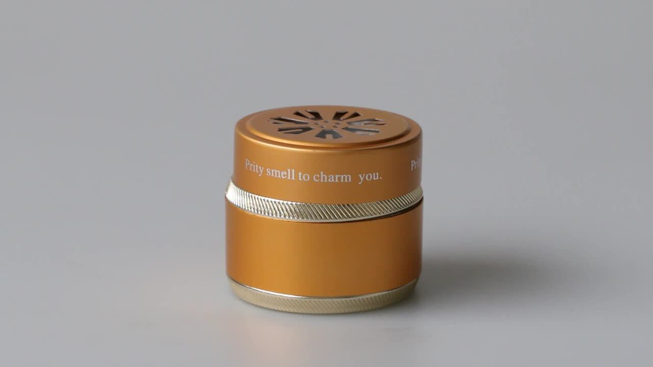 50g Black Aluminum Air Freshener Gel Container Buy Air Freshener