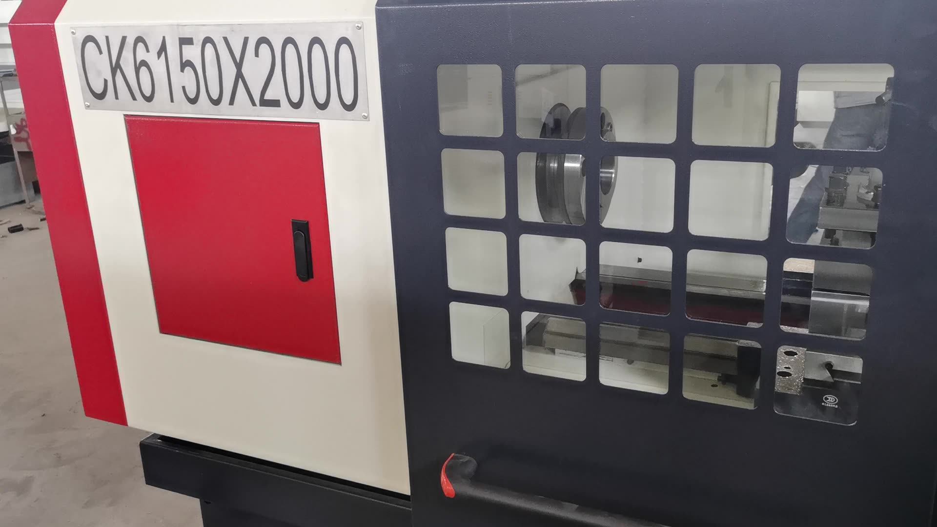 Horizontal Bed Cnc Lathe Machine Cnc Torno Ck6140 /6150/6160 For Steel