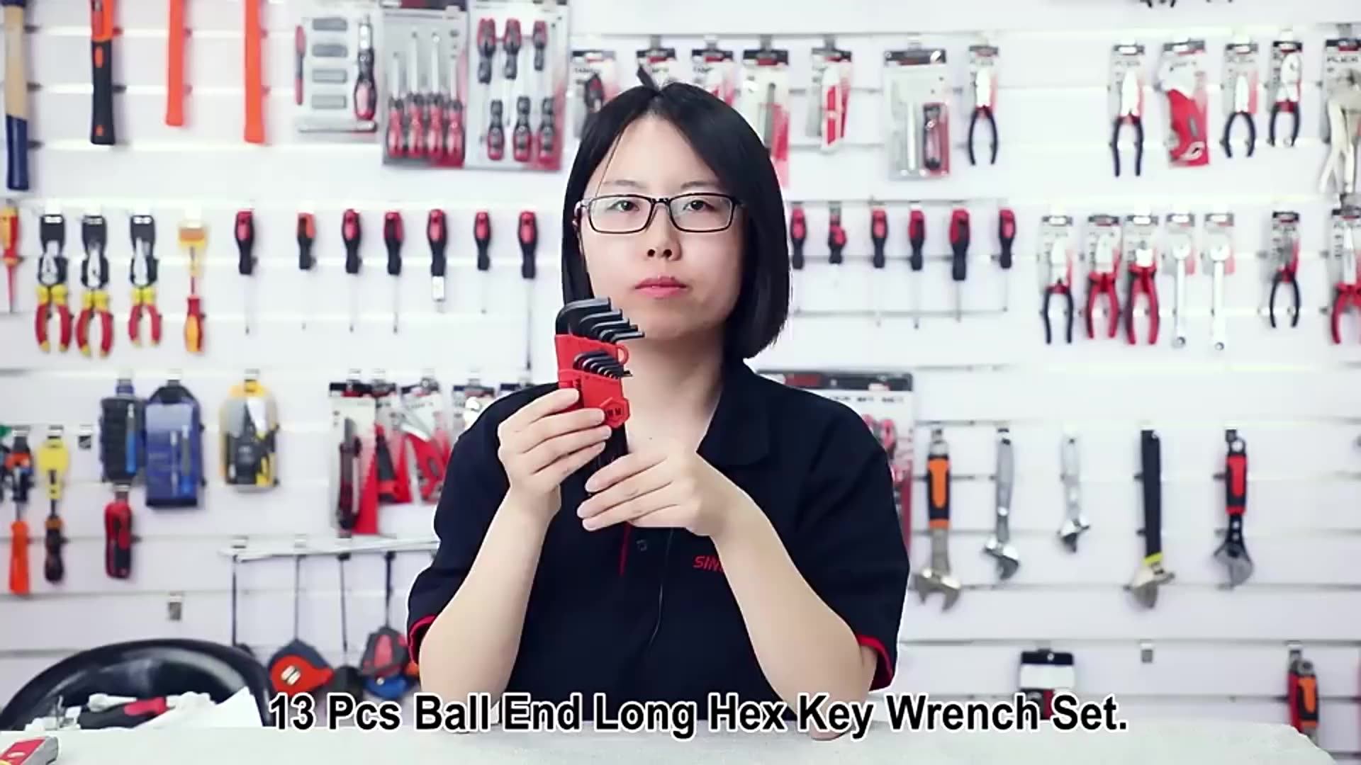 13pcs Ball End Allen Key Screwdriver Set 4mm Hexagonal Wrench Hex Key