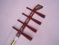 Boutique series professional red sandalwood bone flower bass fourhu stringed instrument performance piano complete accessories