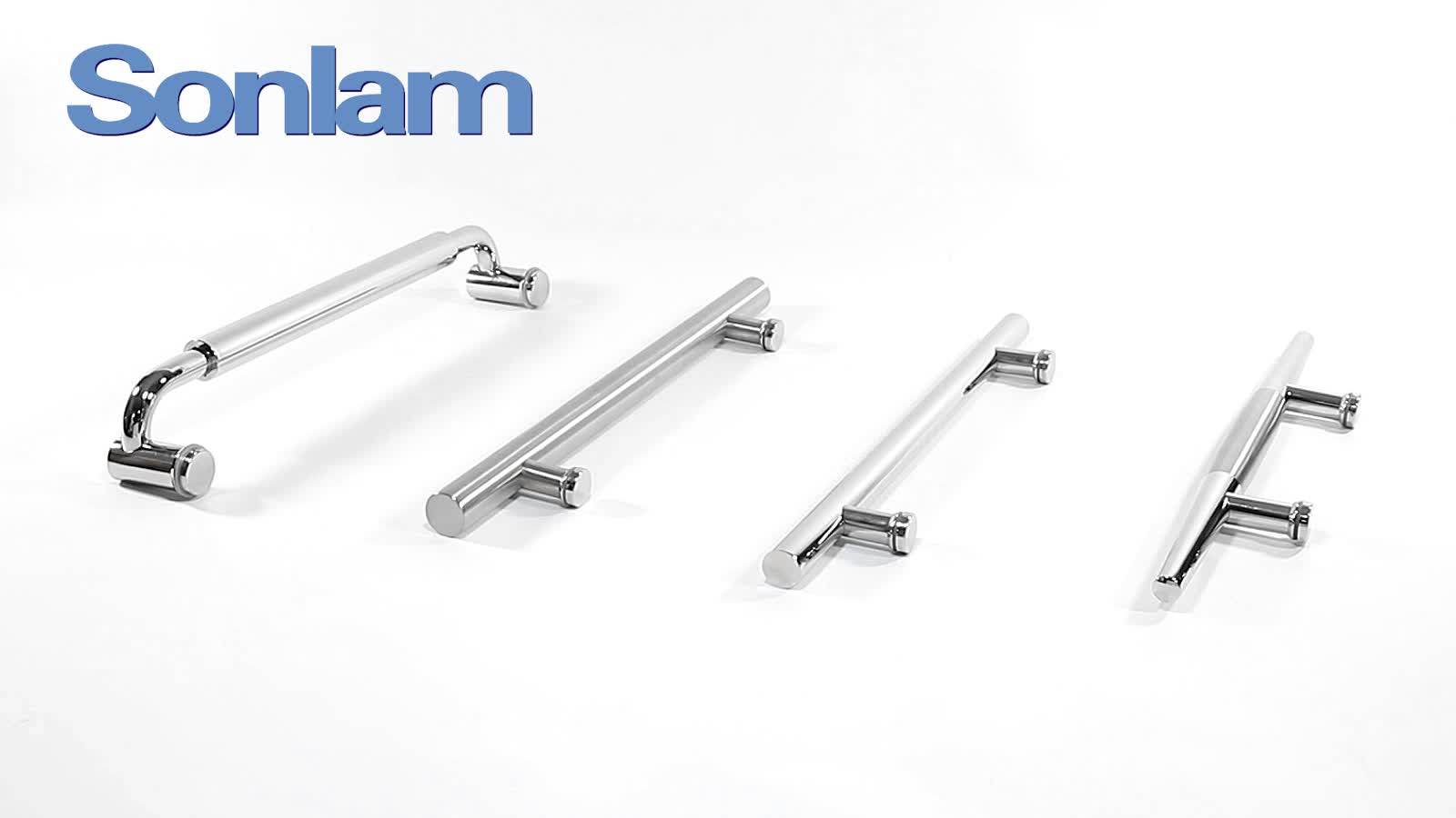 China Supplier 304 Stainless Steel Slide Bathroom Shower Interior Pull