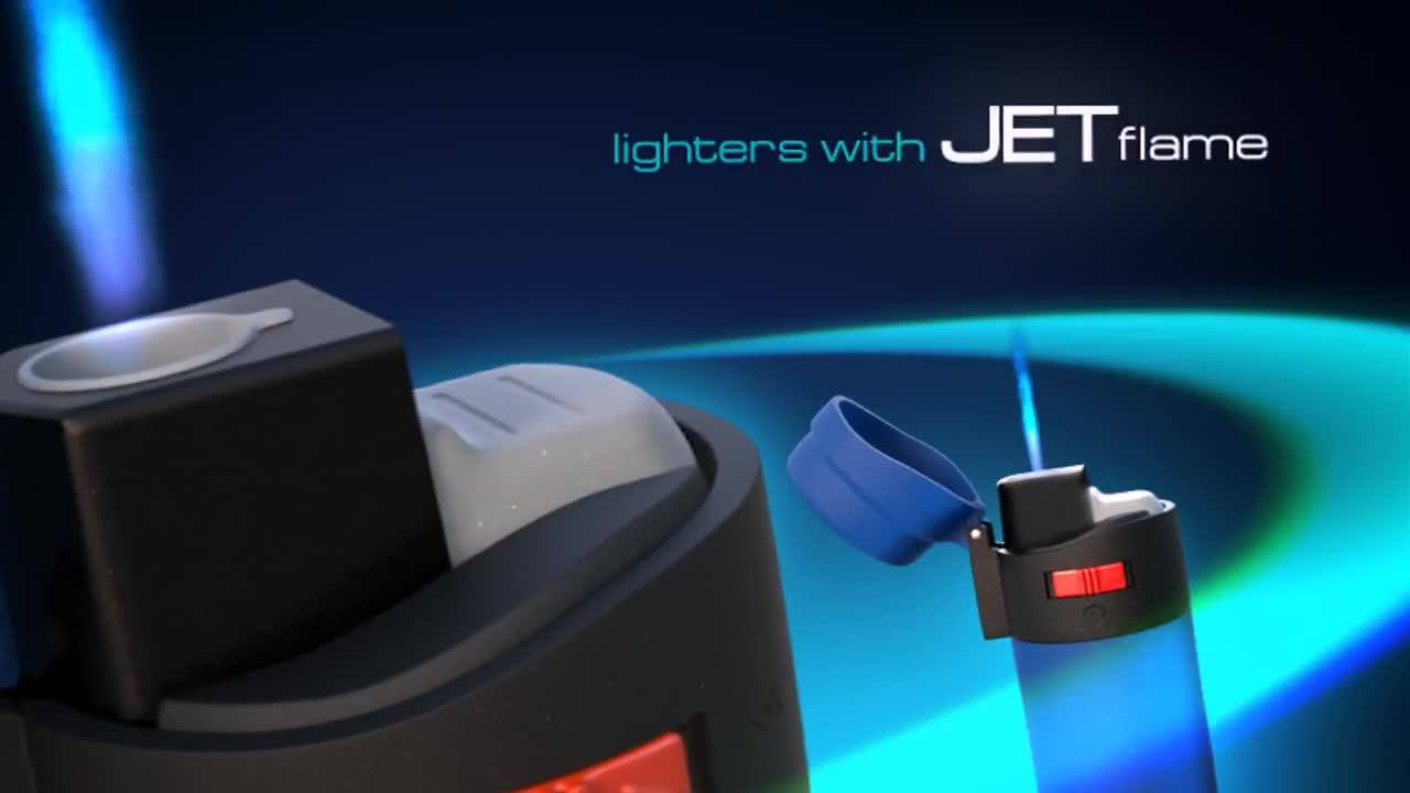 Zengaz Zl1 Piezo Gas Refill Jet Flame Lighter For Cigar Cigarette