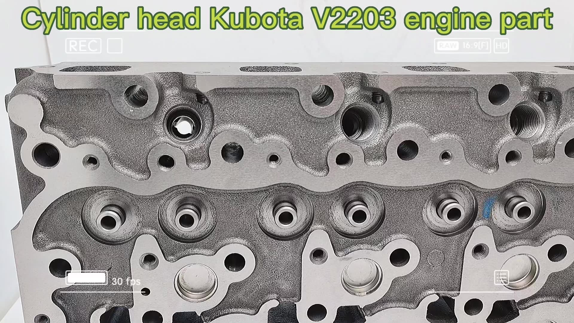 Kubota V2203 V2403 Engine Cilynder Head With Valves Buy Kubota Engine