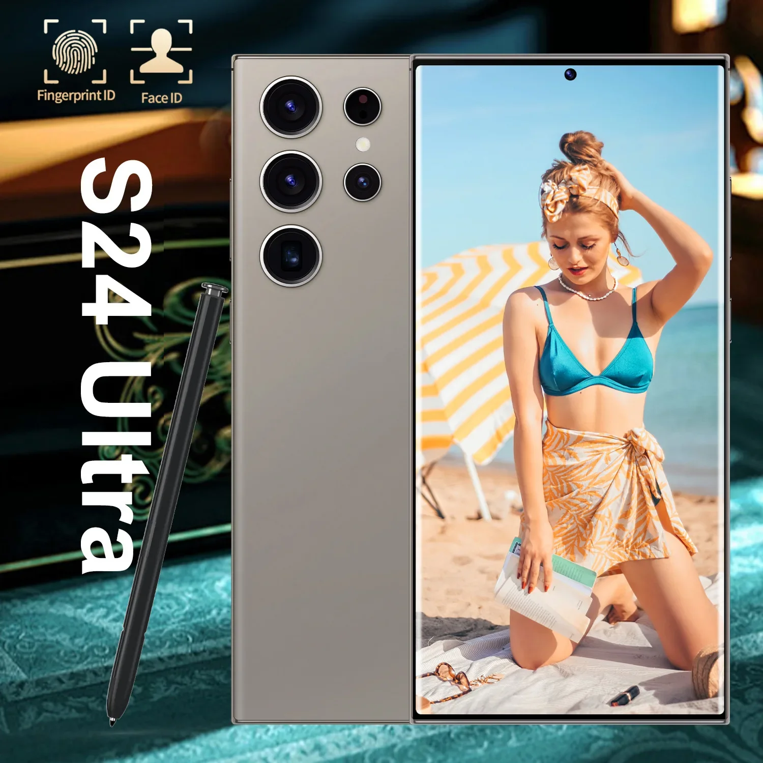 (Cross-border trading), S24, compatible protective case, mobile phone, smartphone, 6.75 inch, support function for all network communication standards