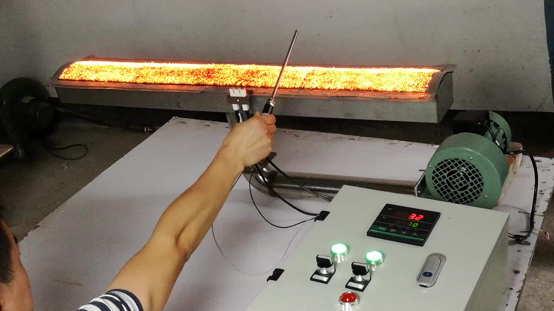 50KW Industrial Gas Burner Efficient for Fast Food Baking