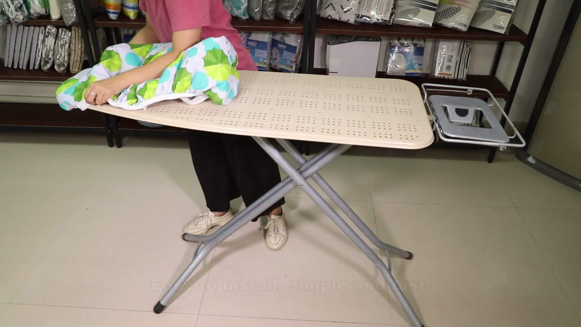 Elasticated Ironing Board Cover Easy Fit Non Slip Washable Cotton Iron