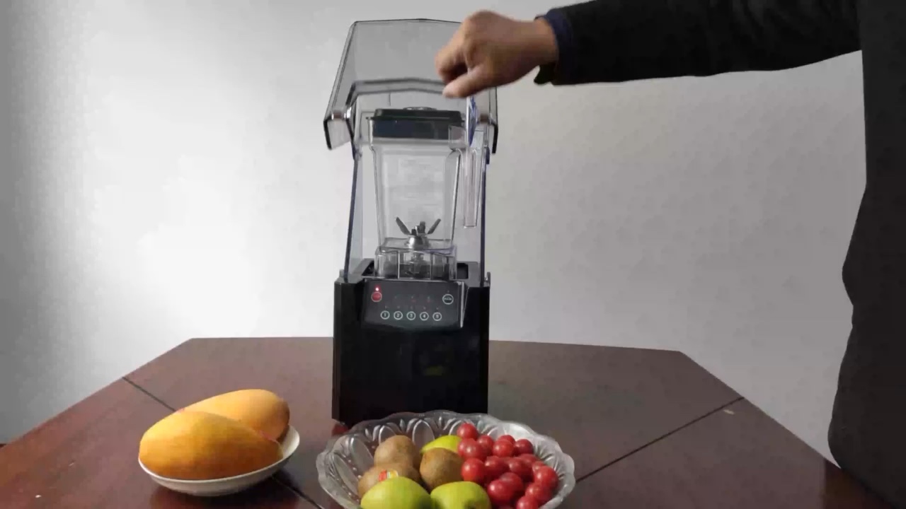 Pezo High Quality Electric Commercial Blender With Cover Low Noise