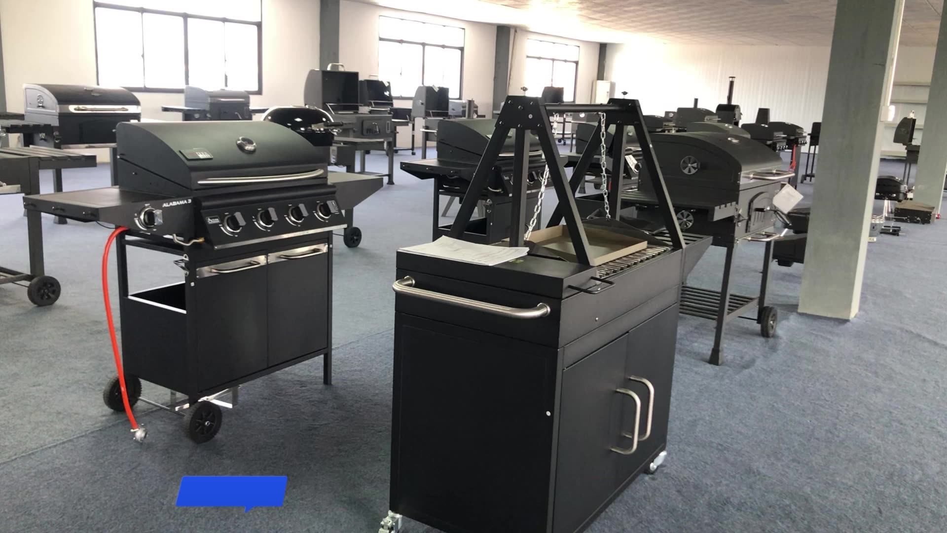 Hot Sale 3 In 1 Smokeless Charcoal Barbecue Grill Smoker 3 Layers Tower