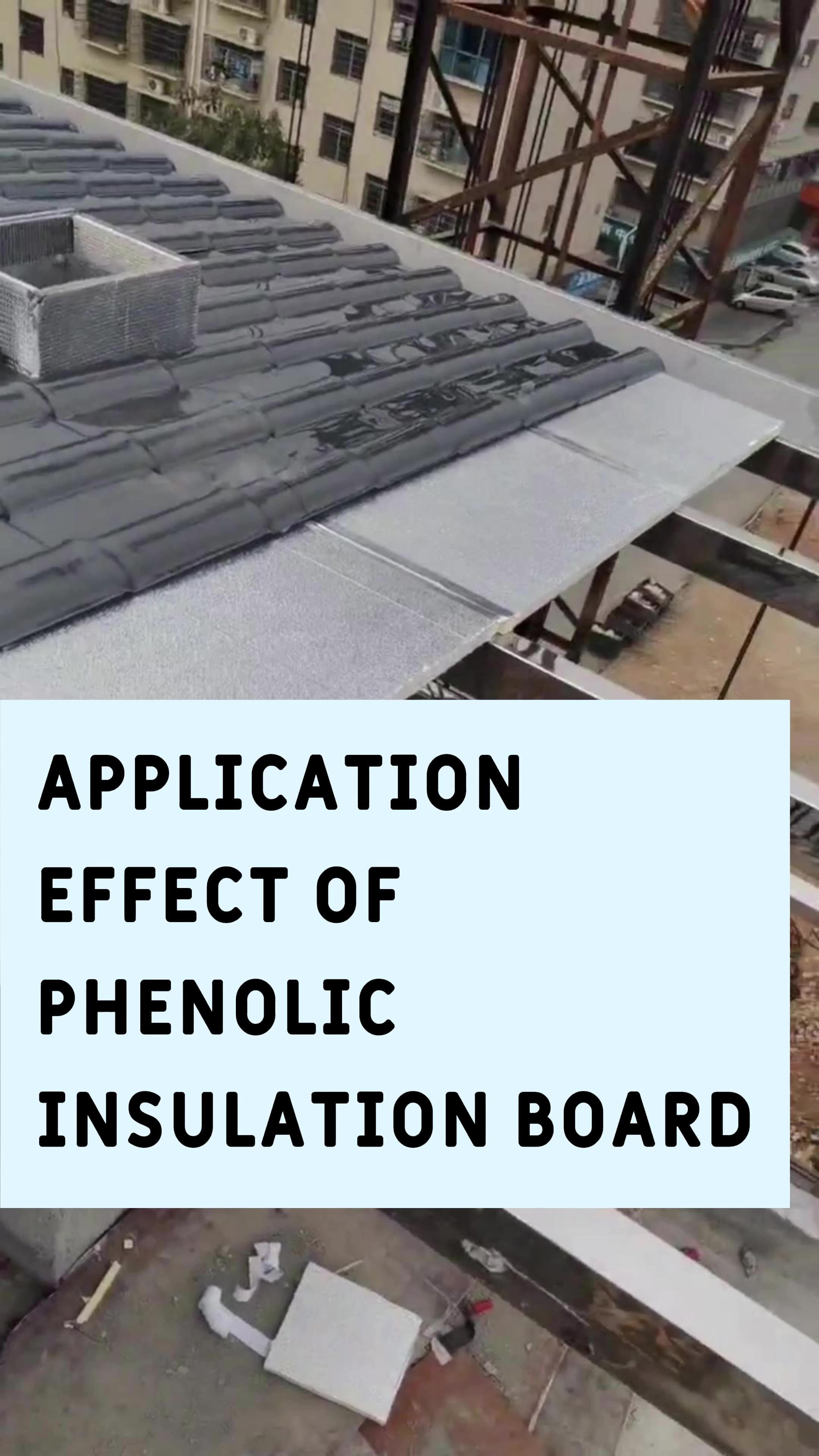 20mm Aluminum Foil Surface Insulated Interior Phenolic Sandwich Roofing