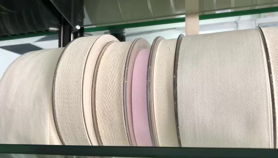 Custom Logo Jacquard Straps Braided Twill Tape bing For Sewing Buy