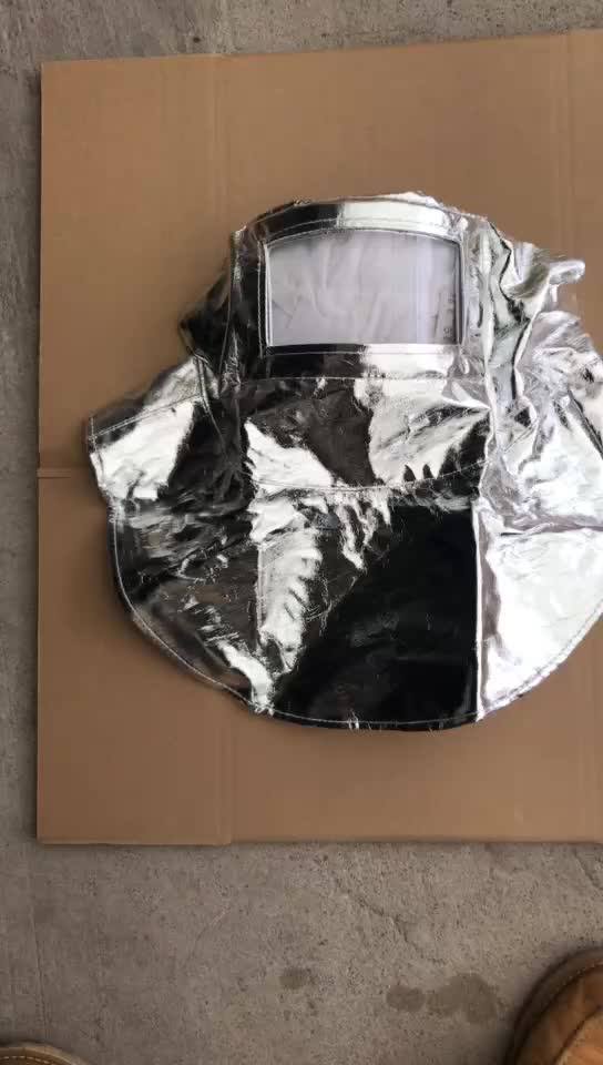 Aluminium Foil Heat Resistant Face Mask 500 Degree Buy Heat Resistant
