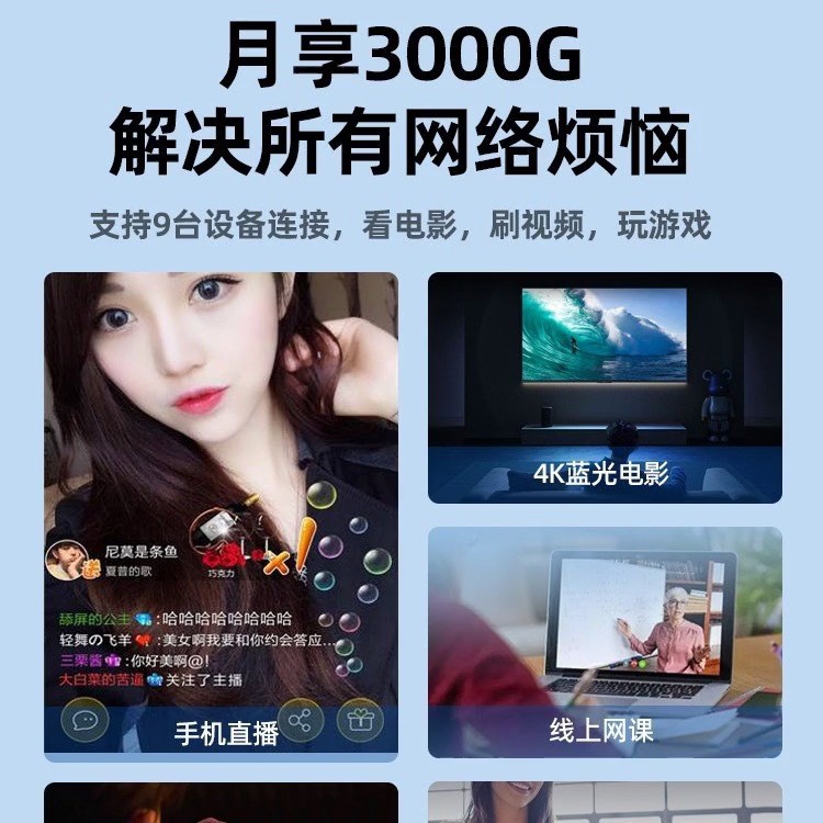 必入神器。金牌随身WiFi，出门正在外的网上救星