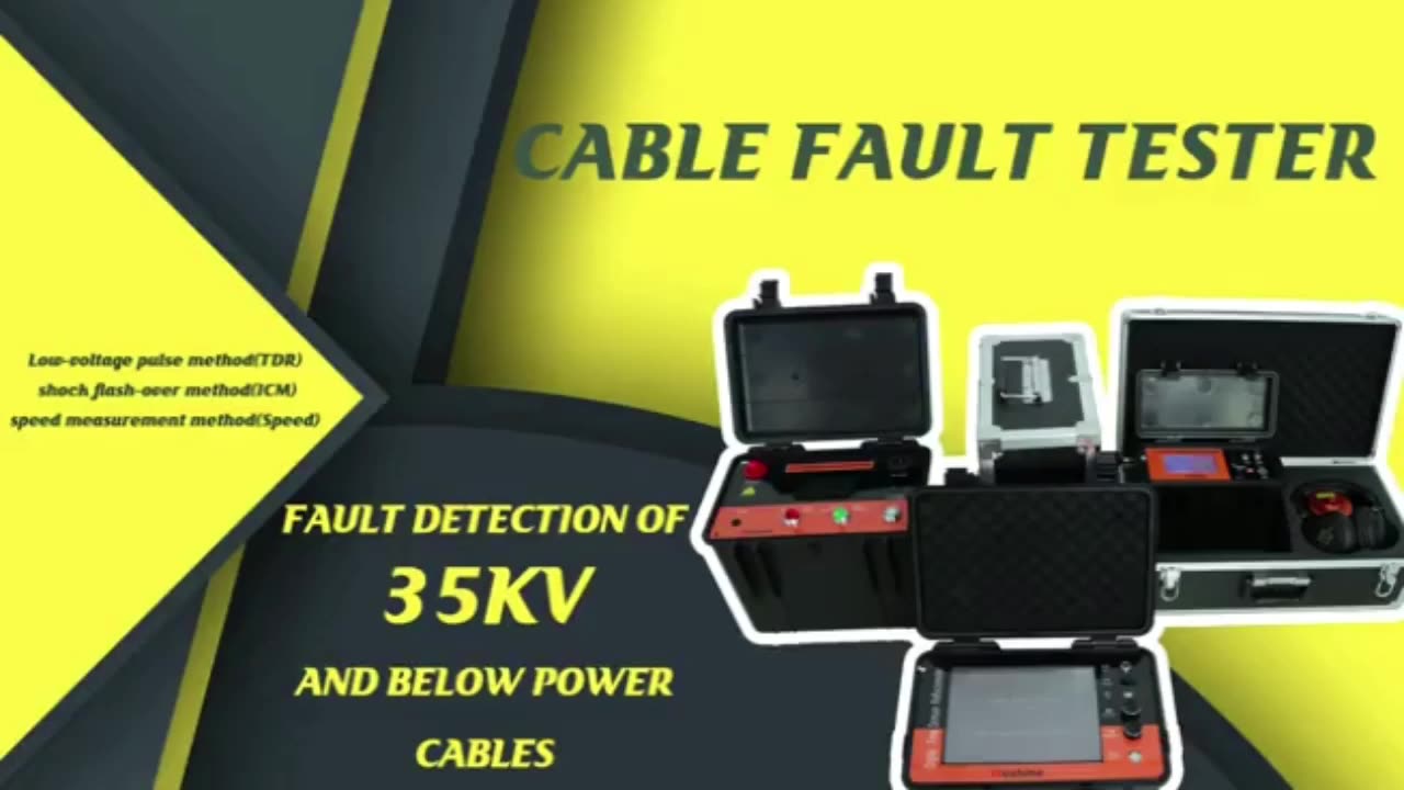 35kv Underground Fault Cable Location System Equipment 3m 33kv Hv Under