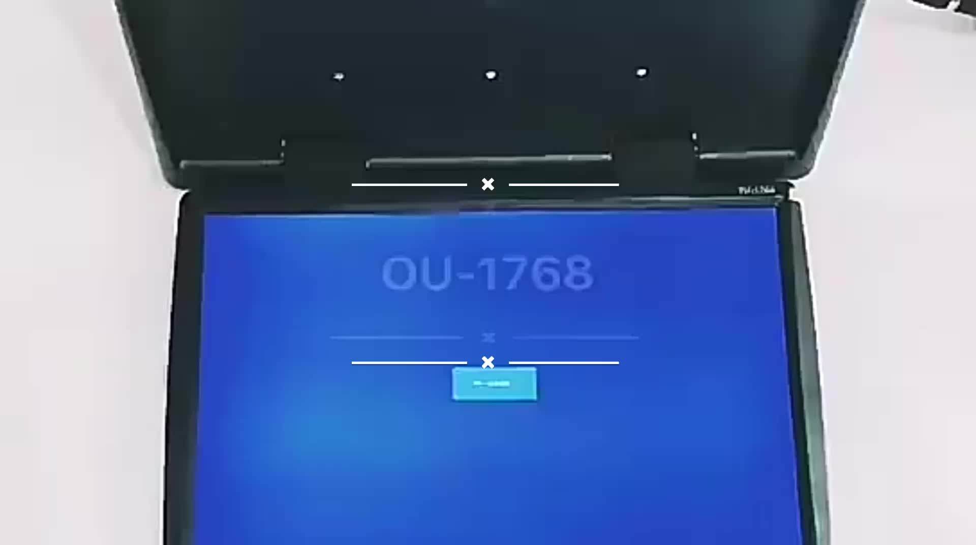 17 Inch Laptop 1440p Lcd Monitor Wide Screen Roof Mount Tft Lcd Monitor