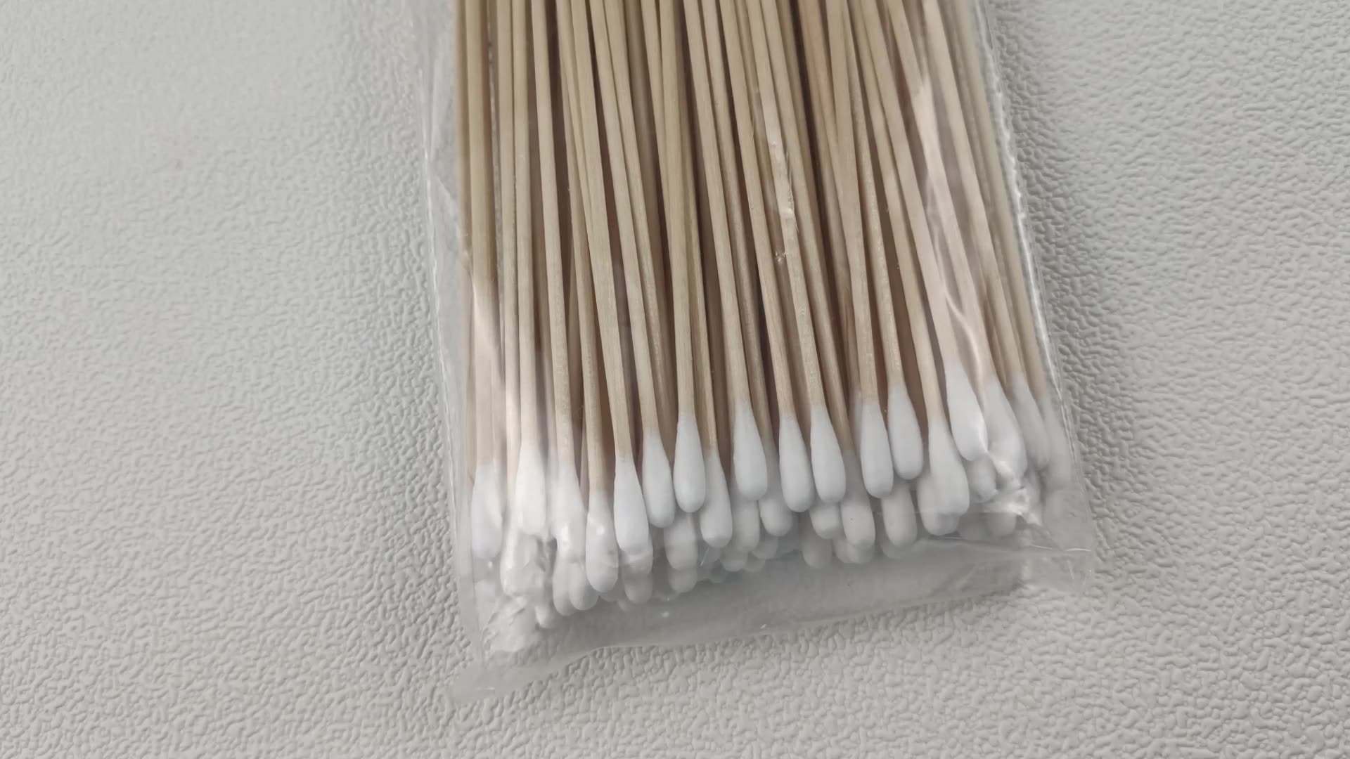 6 Inch Long Stem Wood Stick Coton Swab Lint Free Gun Cleaning Swab Fire Arms Cleaning Cotton