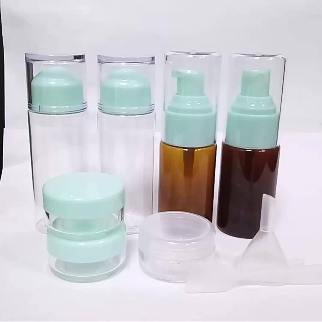Wholesale Plastic Petg Bottle Travel Cosmetic Bottle Set Buy Travel