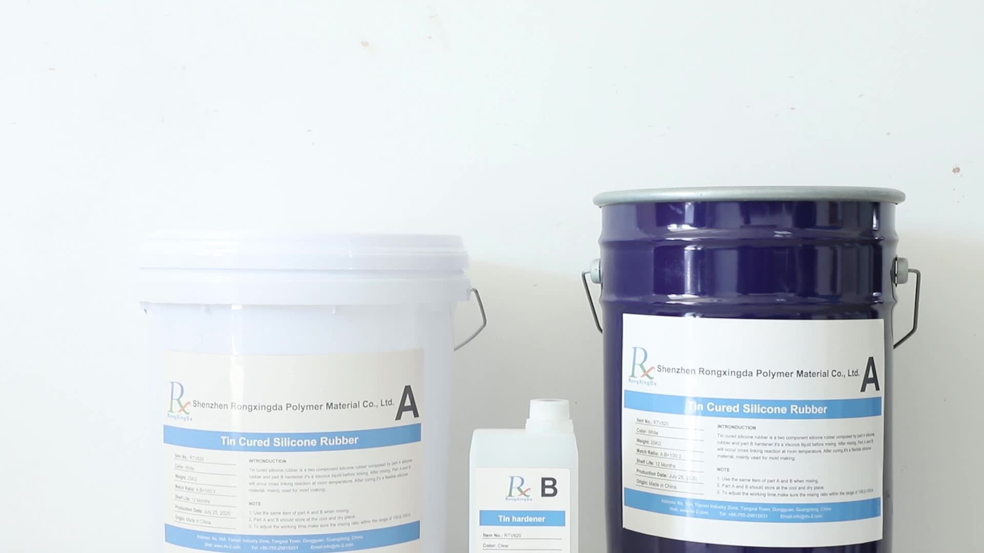 High Tear Strength Rtv2 Liquid Silicone Rubber For Gypsum Mold Making