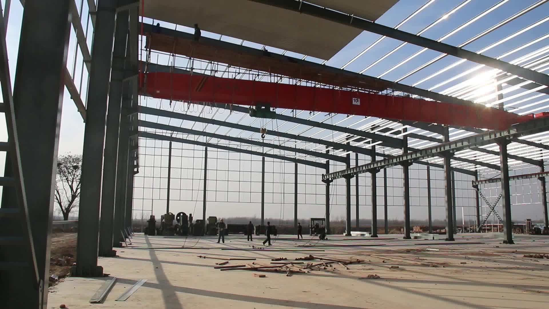 Ce/iso Prefabricated Steel Frame Shed/china Prefabricated Steel Structure Cost