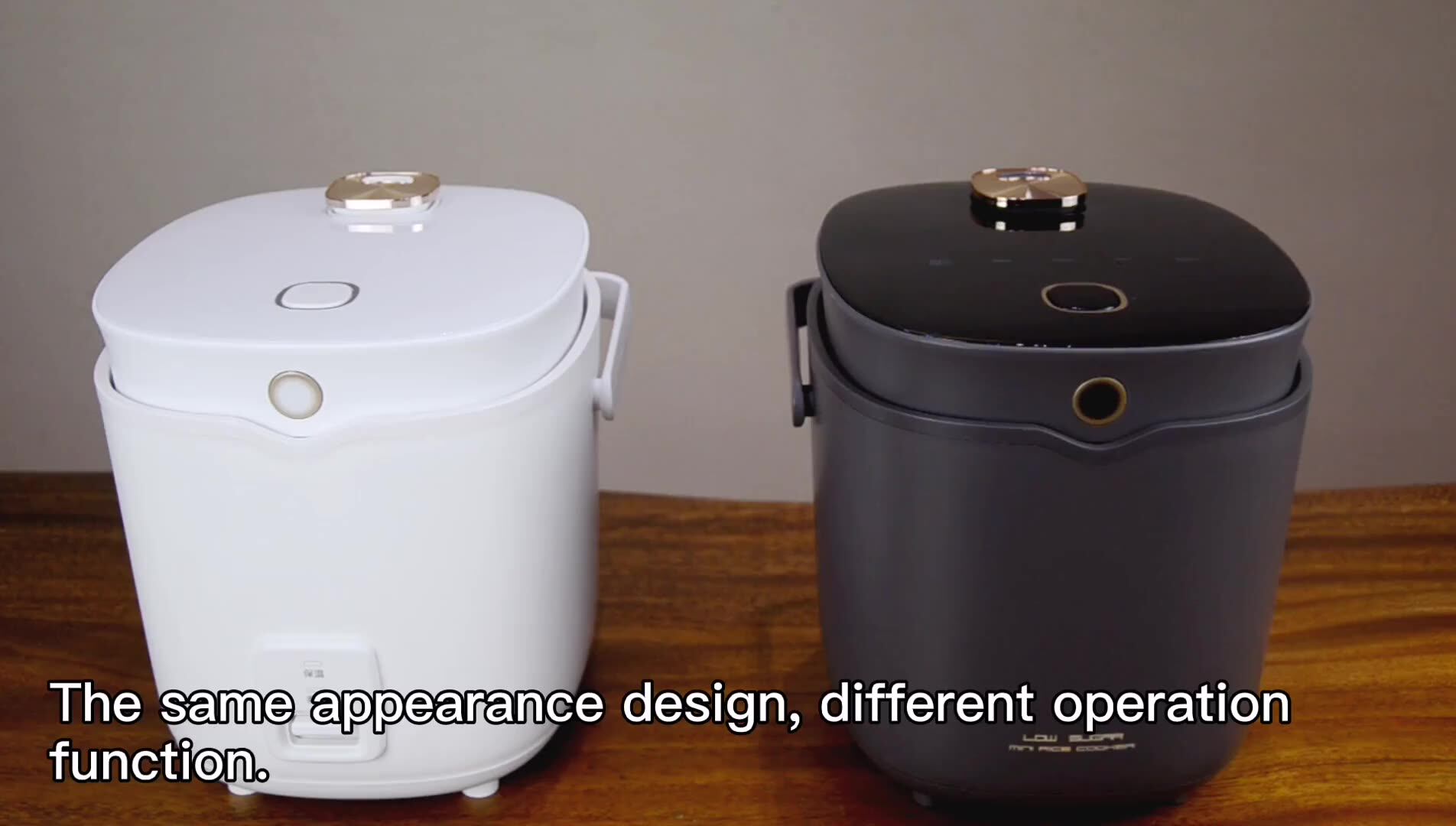 Josoo Small Low Carbo Desugar Rice Cooker,With Baking All In 1 Non