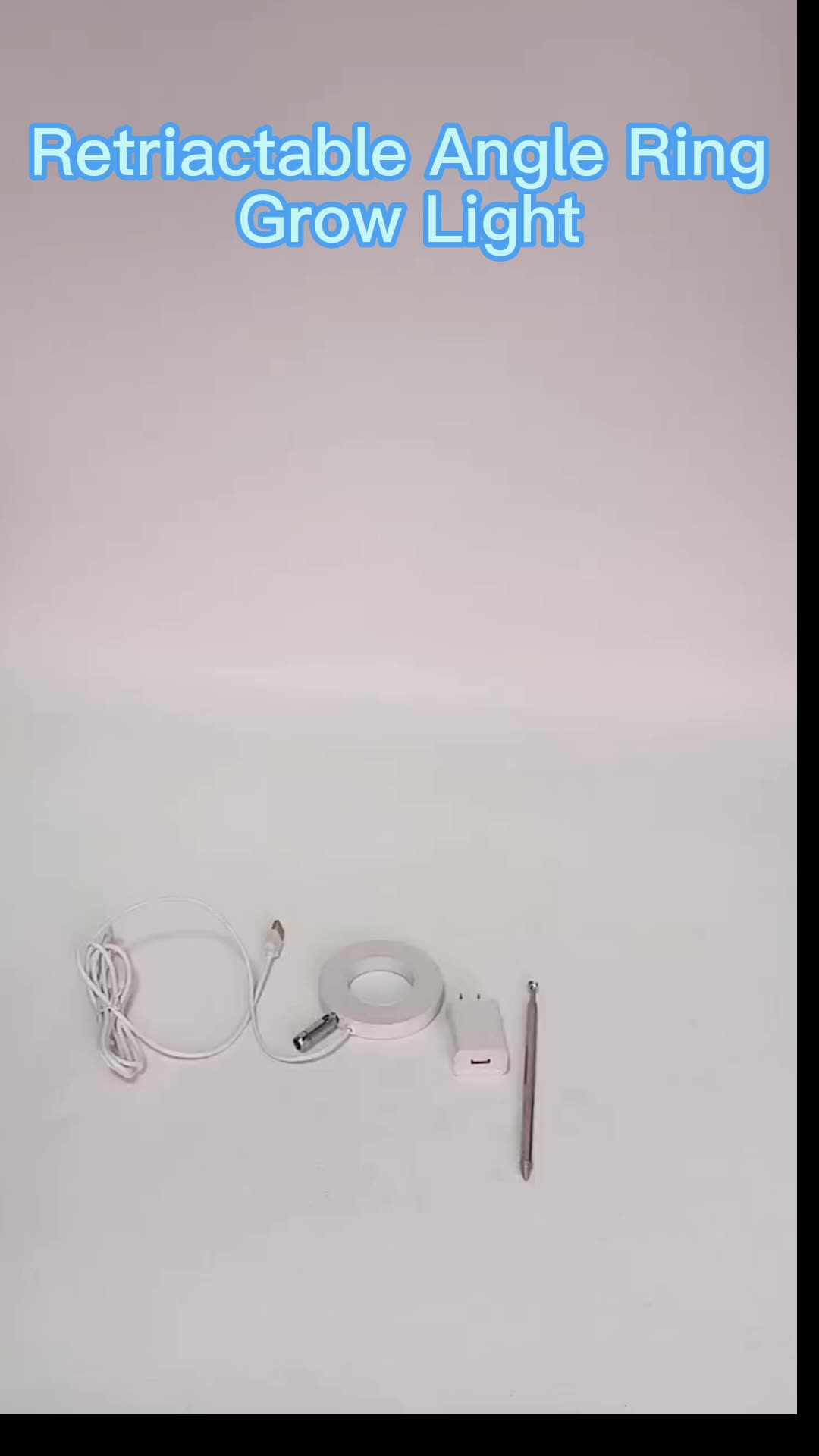 Hot Sale Angle Ring Led Plant Grow Light For Indoor Plants,10 Dimmable