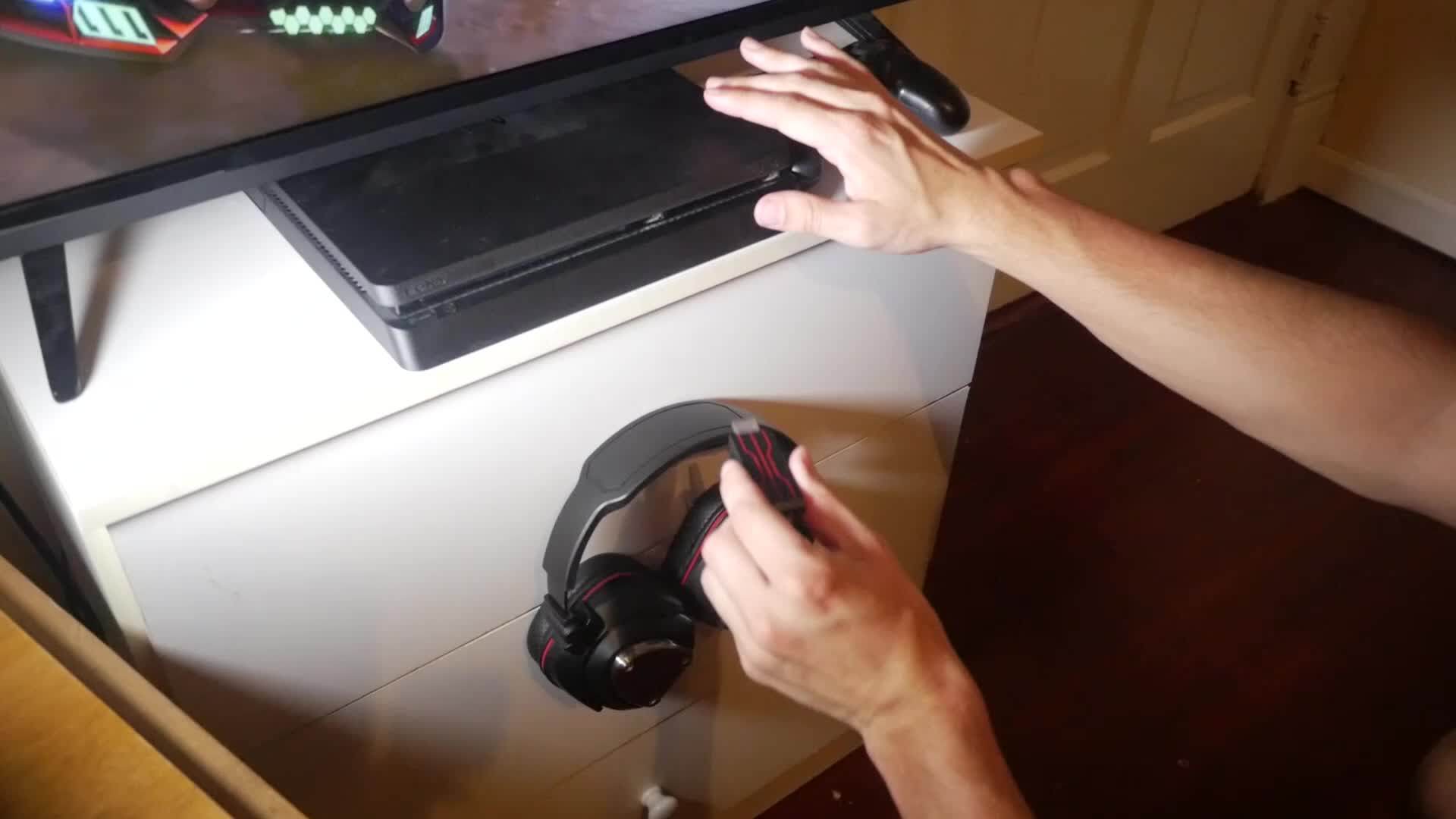 7.1 Surround Sound Pc Wireless Game Headsets 2.4ghz Wireless Gaming