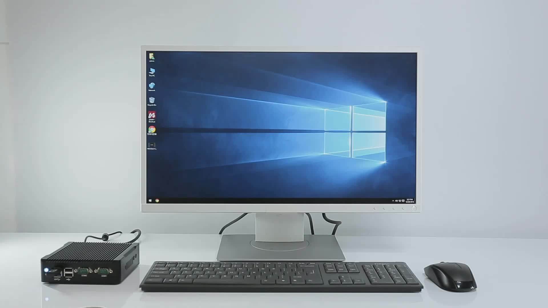 Mini Computer - Intel N3700 Fanless System for 24/7 Operation
