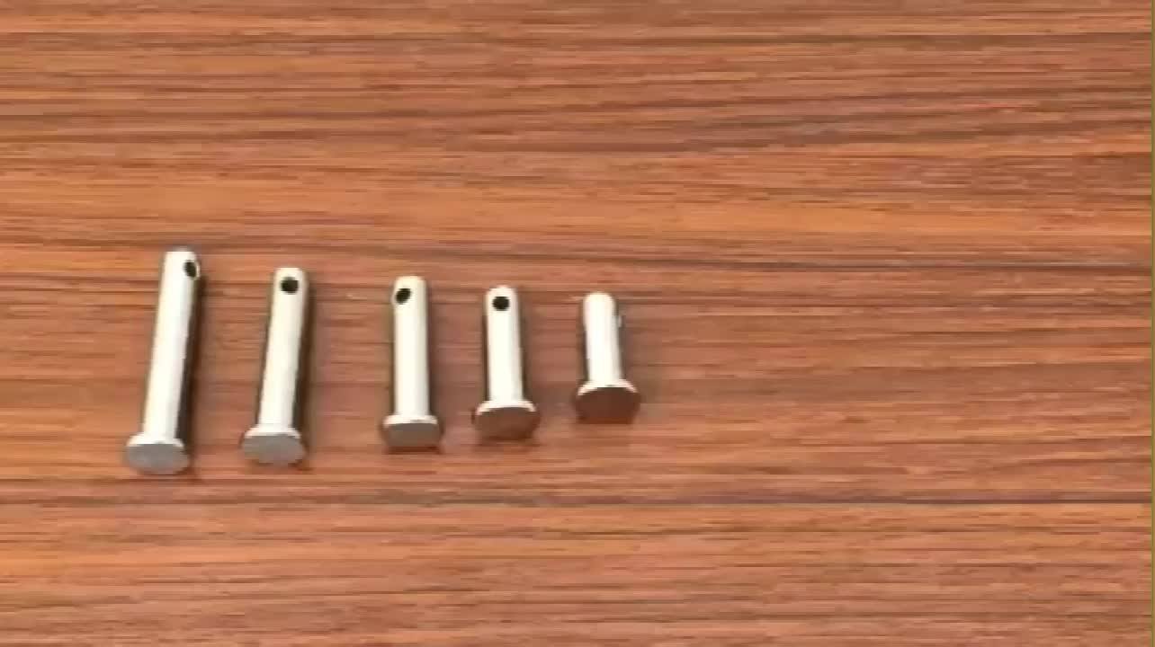 Iso2341 Flat Round Head Metal Dowel Lock Clevis Pin With Hole Buy