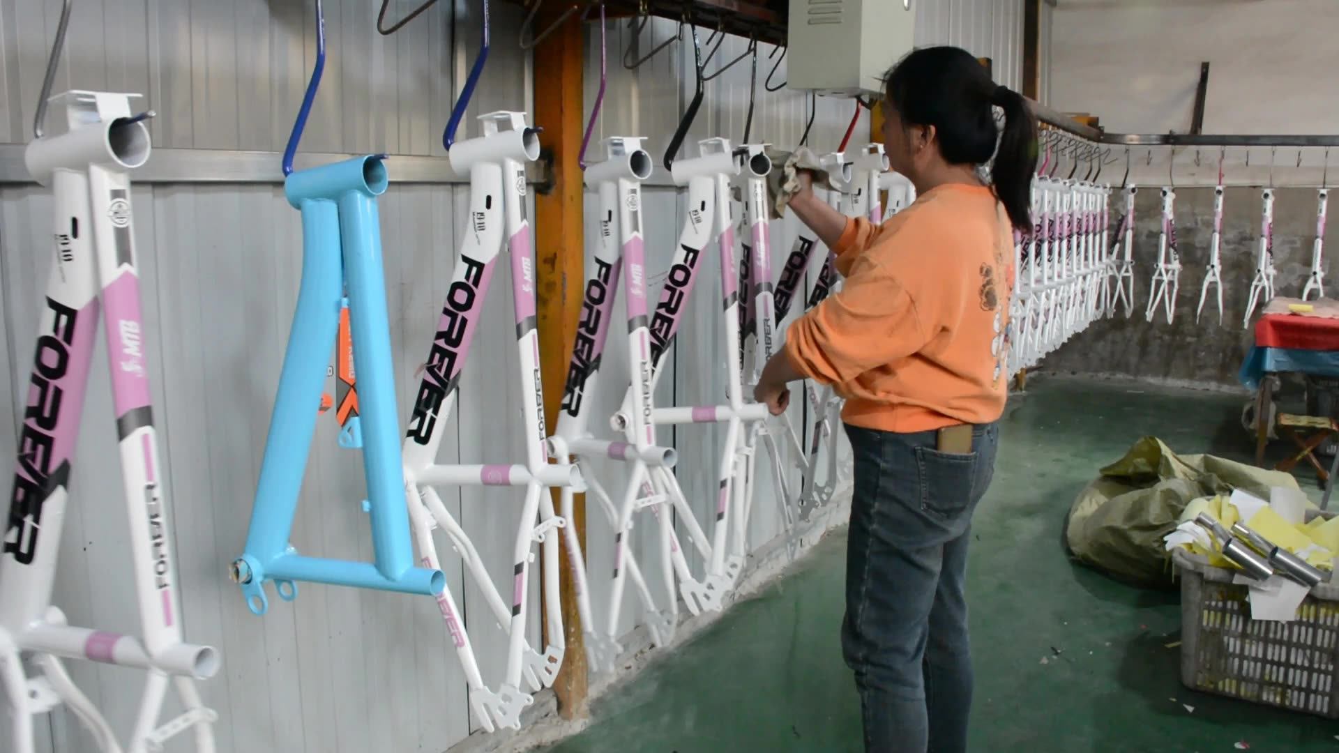 ladies folding mountain bike