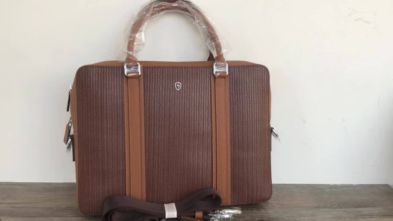 Cowhide Leather Business Genuine Leather Bag,Business Man Leather Bag