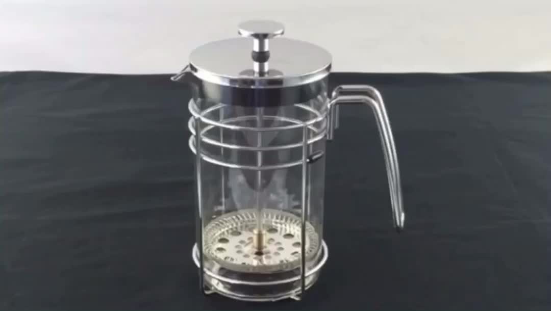 Tcma04a 350/600/800/1000ml Borosilicate Glass Pyrex French Press