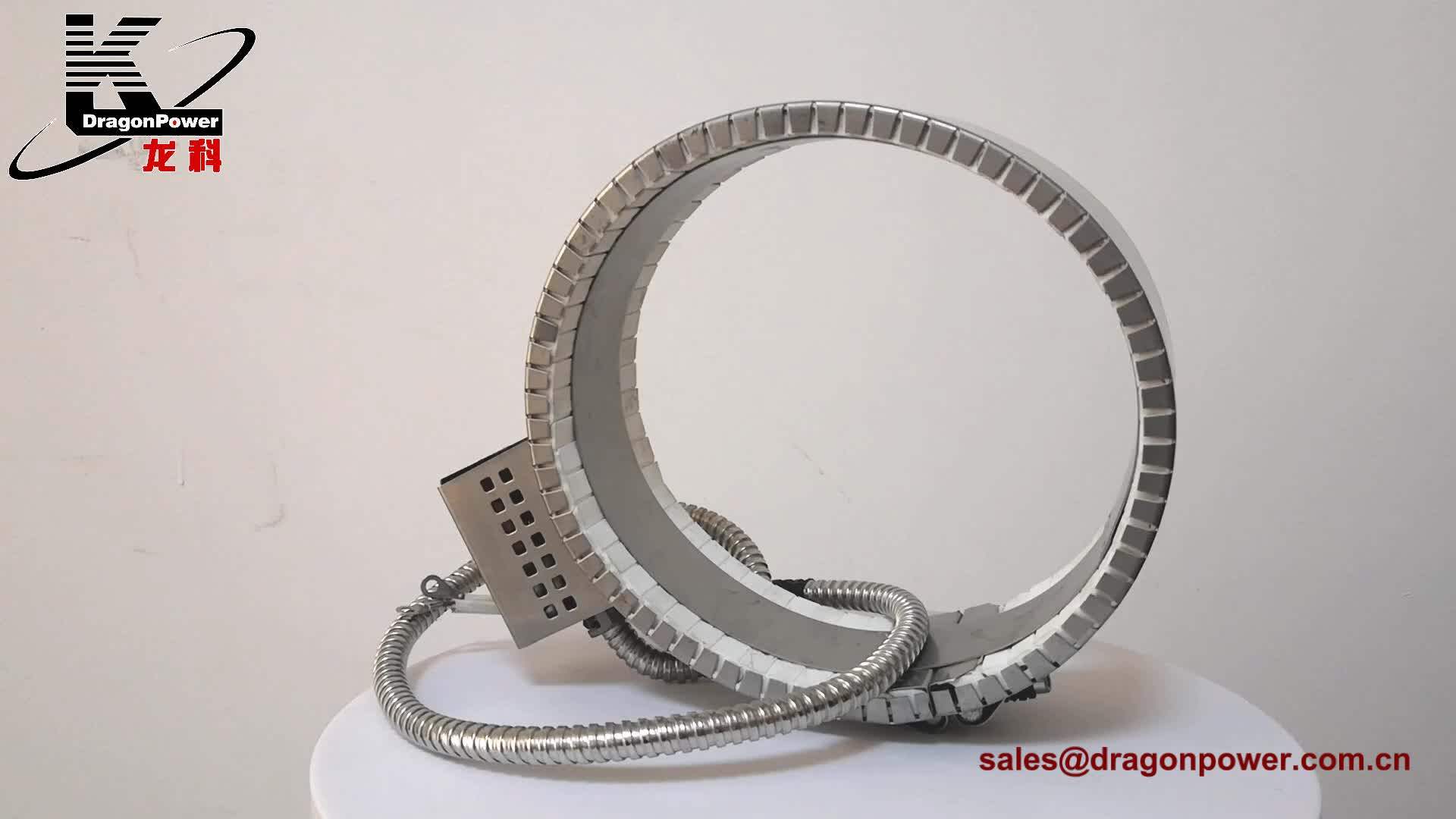 Resistance Ceramic Band Heaters Customized Manufacturer For Barrel