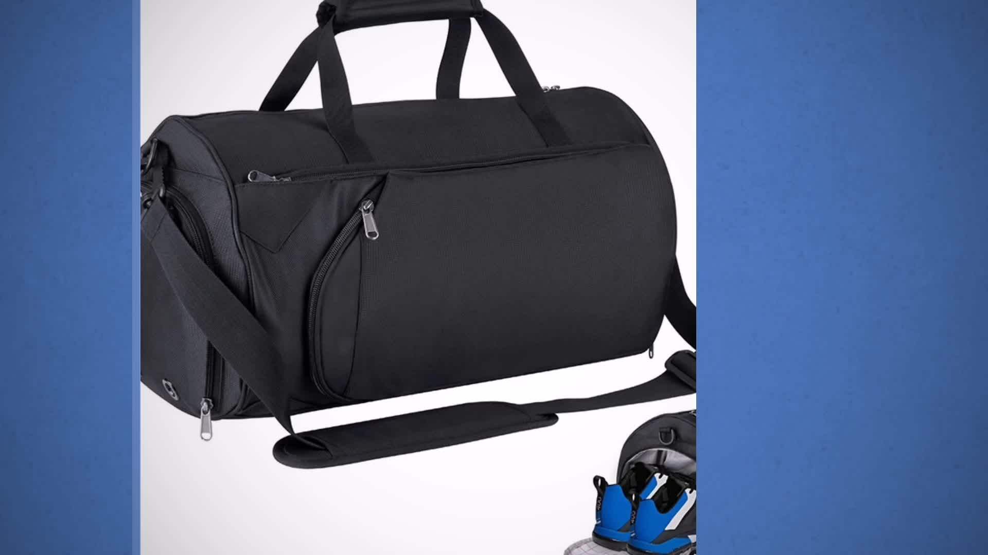 Multifunction Breathable Gym Cooler Bag Duffle Lunch Bag With Shoe Compartment Personalized