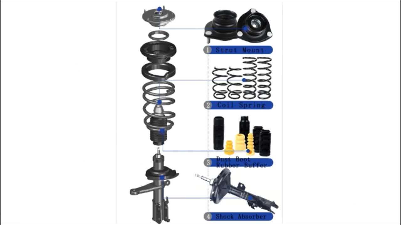 High Quality Auto Parts Supplier Shock Absorber For Toyota Corolla