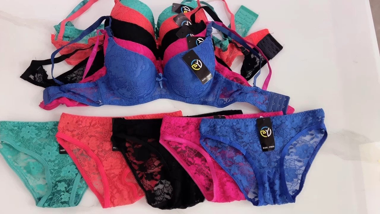 1.68 Dollar Model Cg054 Size 3646 Stock Ready Lingerie Set Push Up