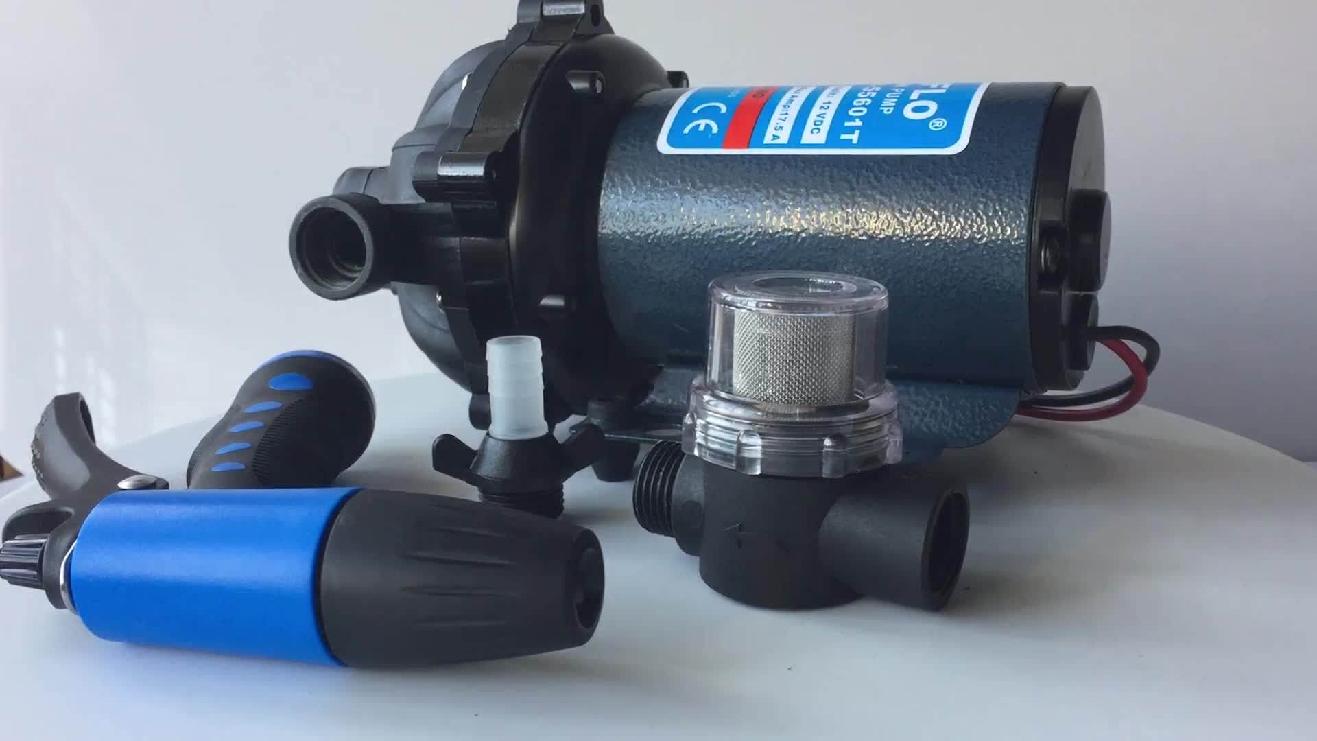 Sailflo12v Washdown Pump Kit 20lpm 70 Psi For Deck Wash,Caravans,Boats,Water Transfer,Garden