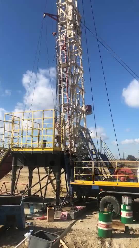Drilling Depth 7000m 2000hp Zj70 Mechanical Skid-mounted Oil Water Well ...