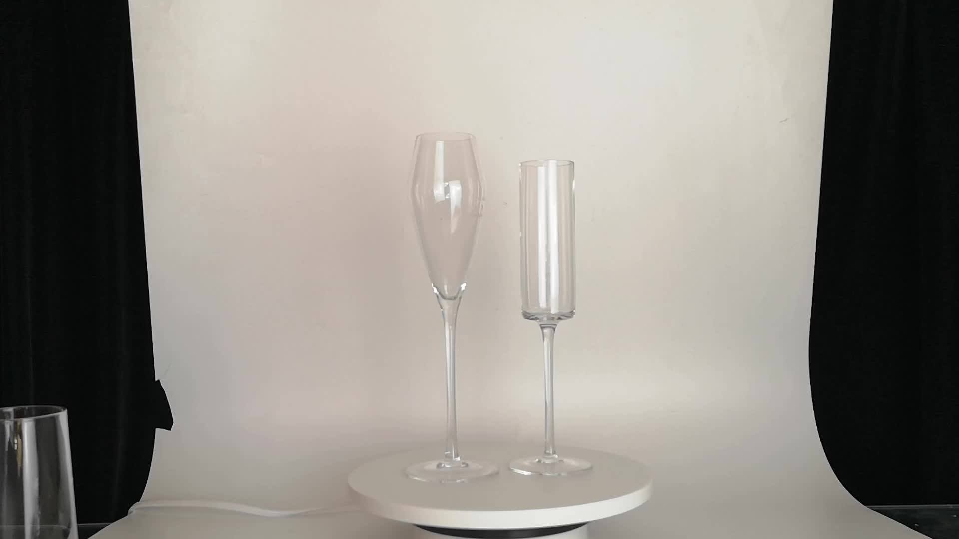 Handmade Customized Clear Wholesale Decorative Wedding Champagne