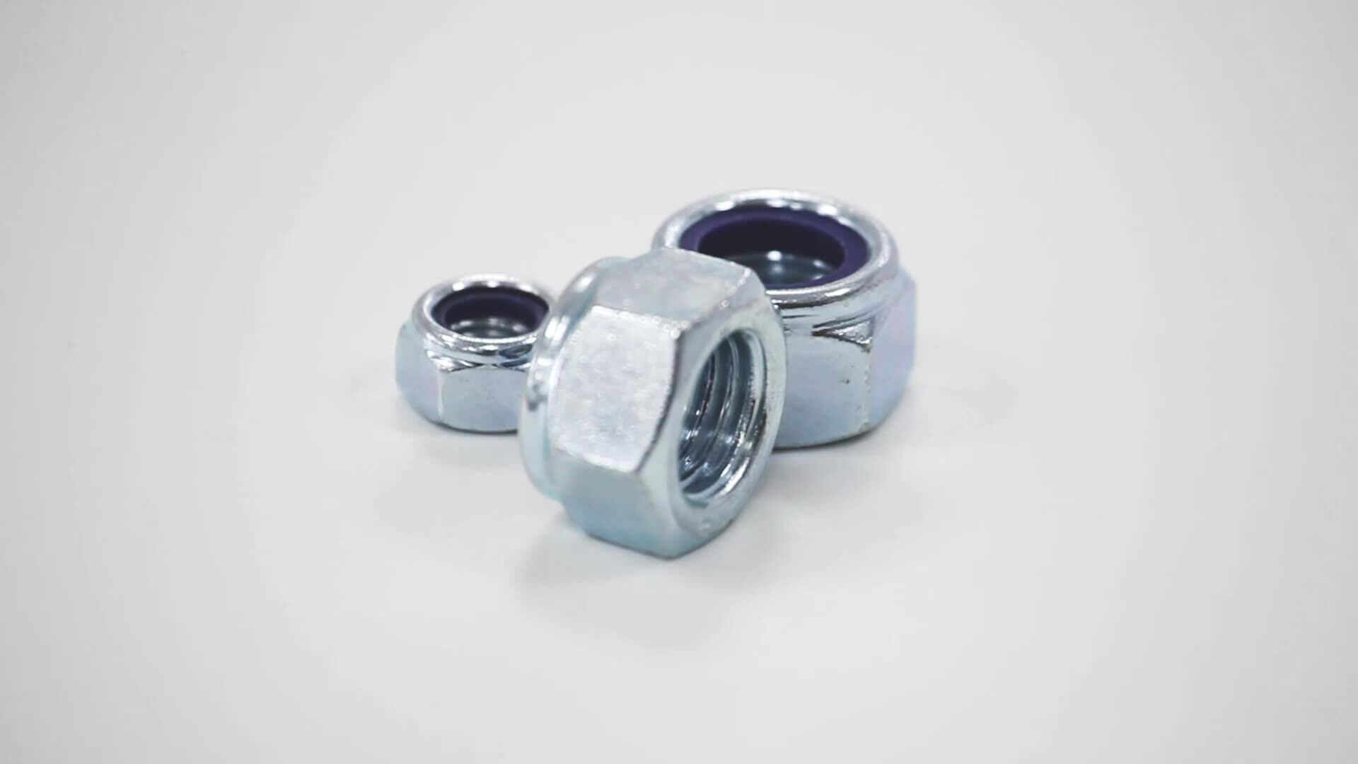 25 écrous à Frein Nylon 5/16-18 En Acier Inoxydable 18-8 - Sécurité Anti-desserrage