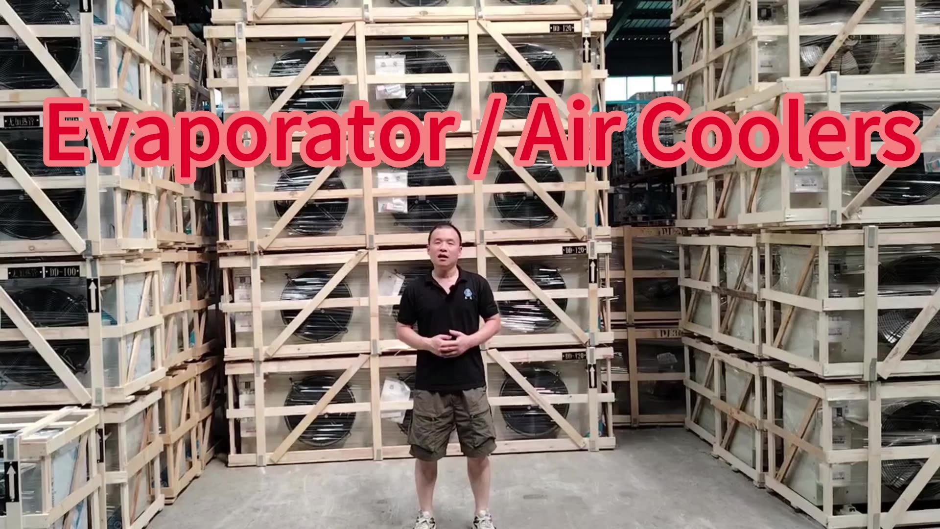 Standard Electrical Defrosting Refrigeration Industrial Evaporative Air