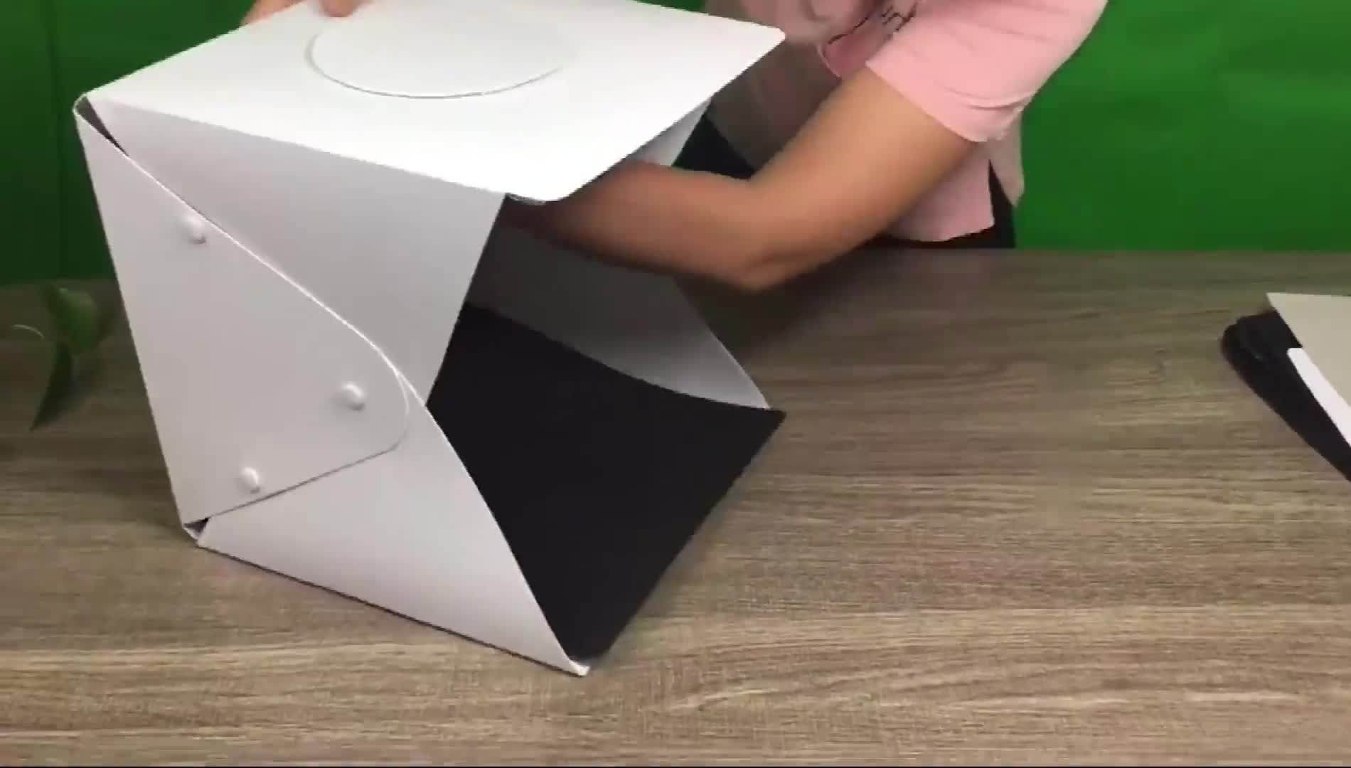 Photography Equipment Table Top Shooting Tent Portable Led Lights