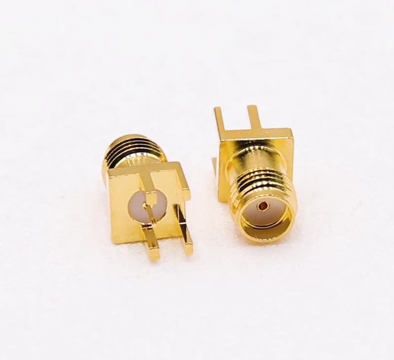 Đầu nối Oriental Xupu RF SMA-KE một phần cổng SMA-KHDC4 Bản vá bên bảng PCB 2.4MM Đầu nối SMA