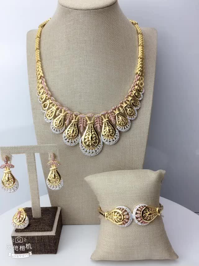 Dubai Gold Jewelry,Dubai 18k Gold Jewelry,Wholesale Dubai Gold Jewelry 