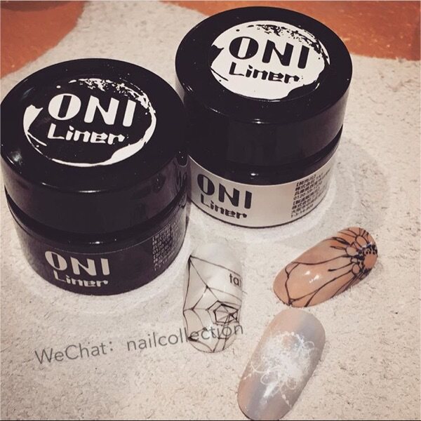 (spot) tati teacher's good use painted rubber oni liner ghost glue gold and silver new Japanese mejia