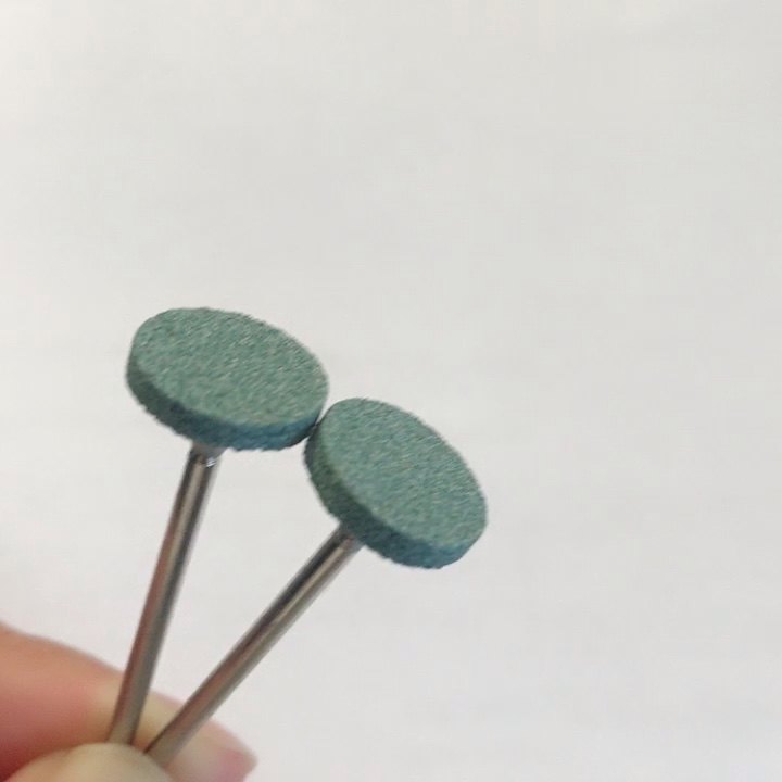 Pointed Tree Shape Cylindrical Body Dental Lab Pink Mounted Point Stone