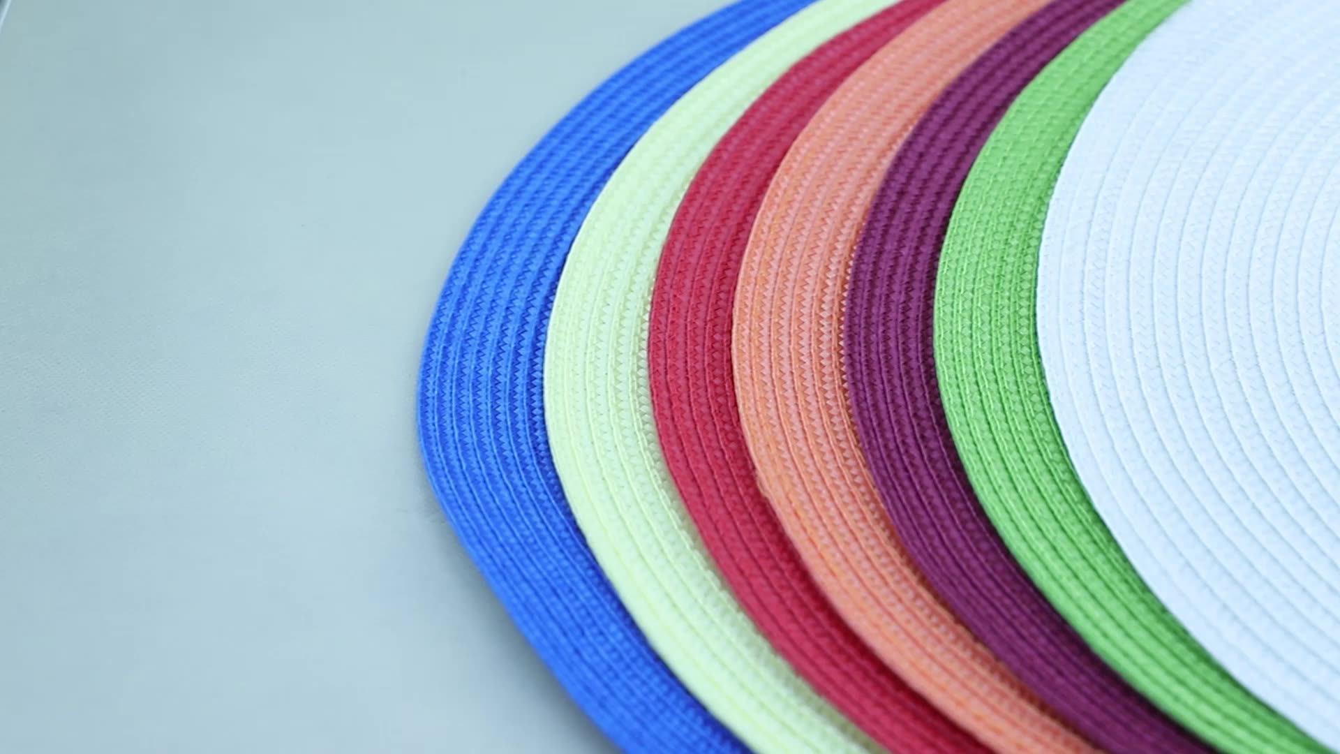 Modern Unique Personalised Plastic Tray Place Mat Placemats Pp Set For